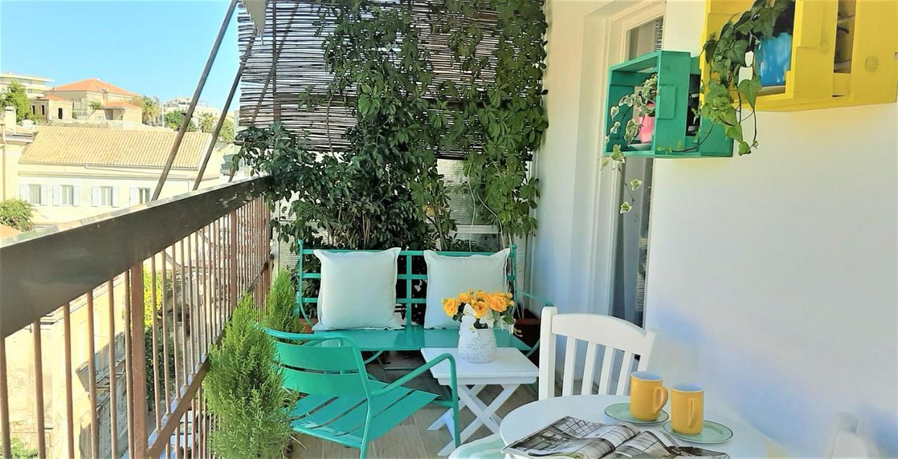 Aay- Best Corfu Town & Sea Apart 2Bedroom Renovated + Lift / Comfy&Design+Wifi Extérieur photo